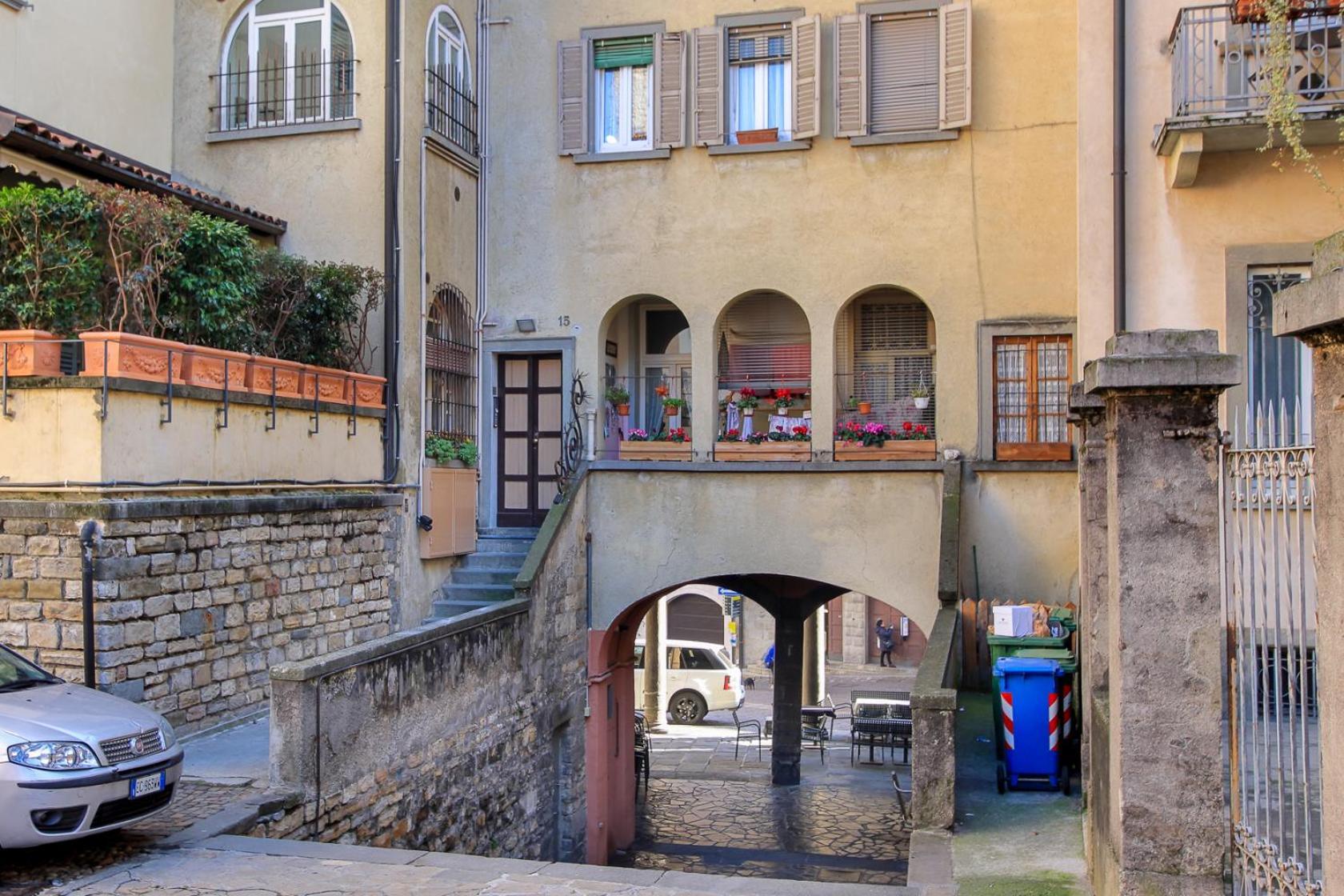 Near Funicolar Bergamo Alta Design House 1 Apartment Exterior foto